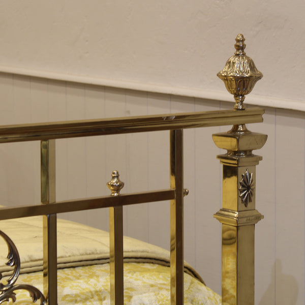 All Brass Edwardian Antique Bed