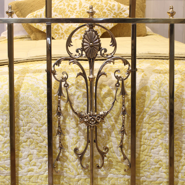 All Brass Edwardian Antique Bed