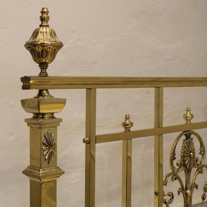 All Brass Edwardian Antique Bed
