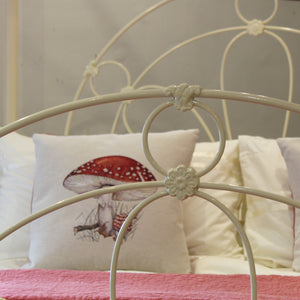 King Size Cream Four Poster Bed