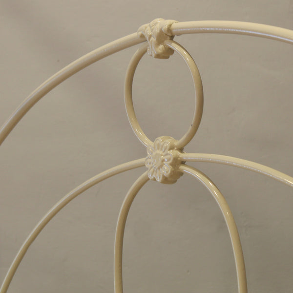King Size Cream Four Poster Bed