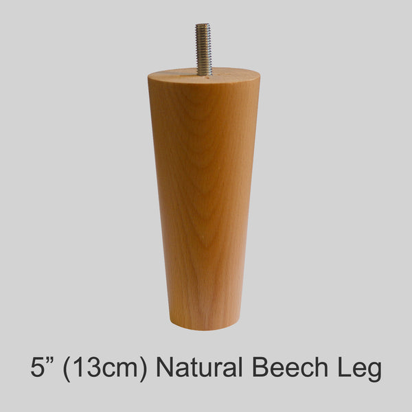 5" Beech Leg