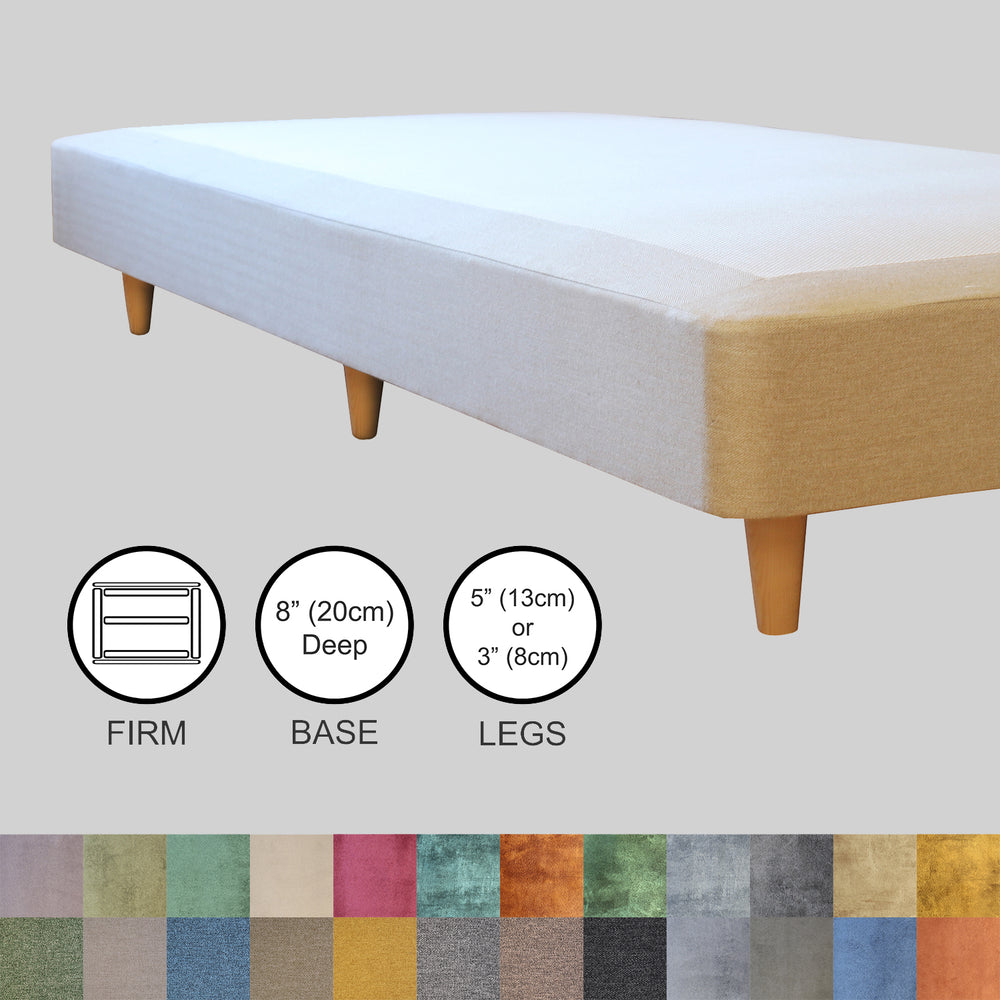 Shallow Divan Base with Legs