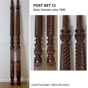 Bespoke Wooden Four Poster - Bed A