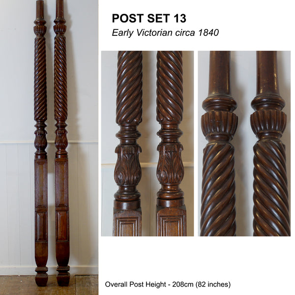 Bespoke Wooden Four Poster - Bed A