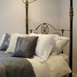 Antique Four Poster Bed in Black M4P48