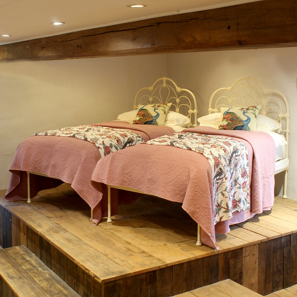 Matching Pair of Platform Beds, MP60