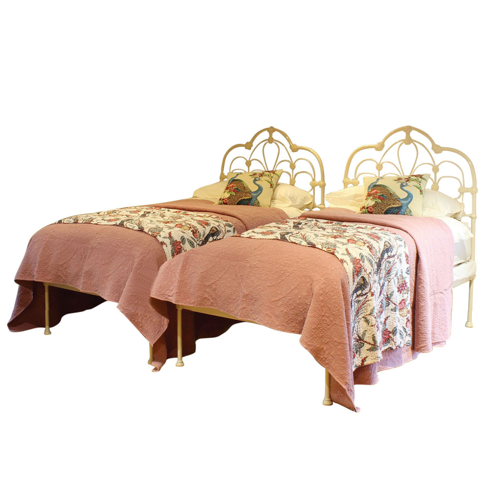 Matching Pair of Platform Beds, MP60