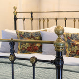 Super King Antique Bed in Black MSK74