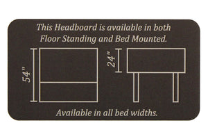 Florence Headboard Floor Standing