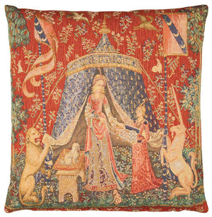 Medieval Lady and Tent