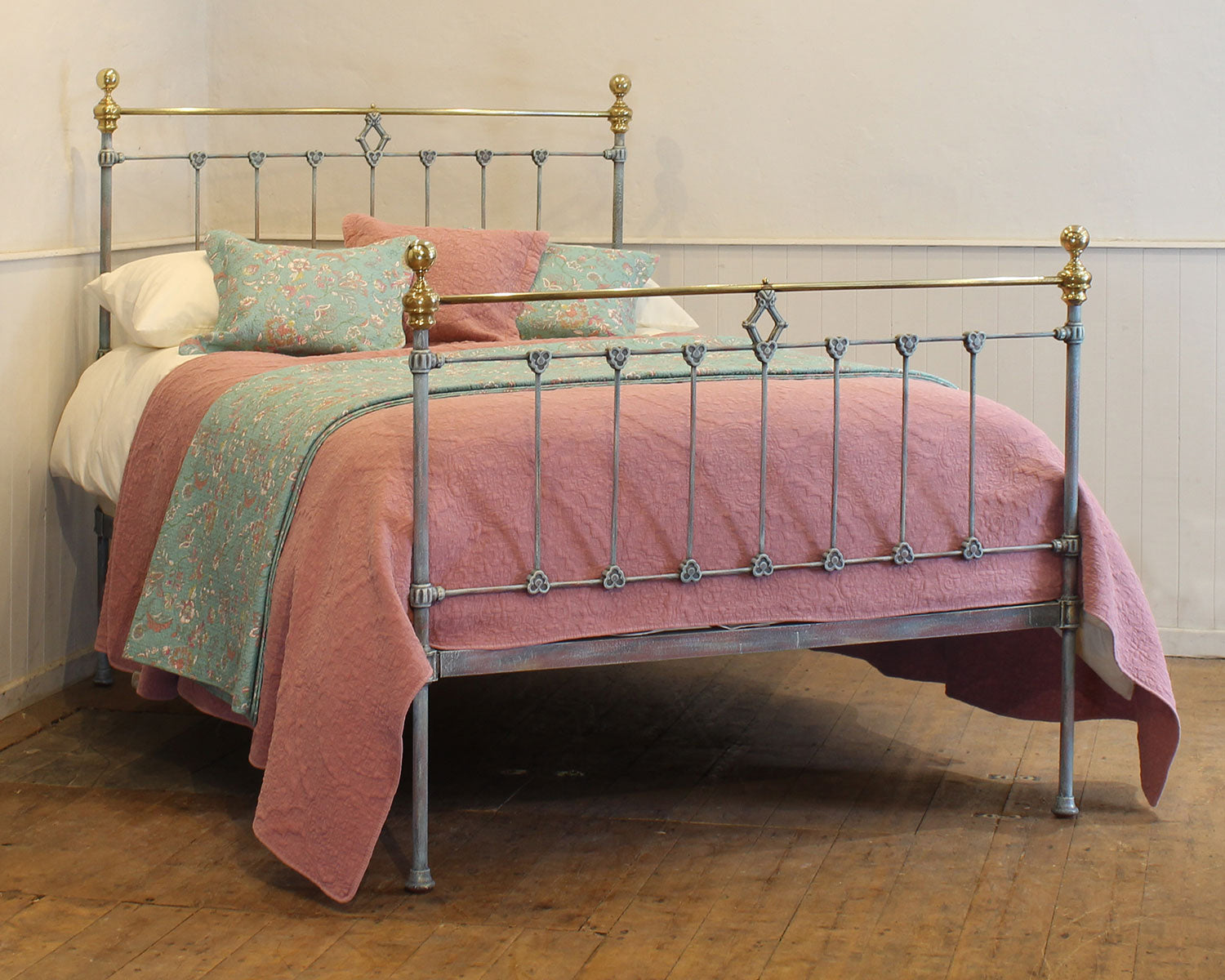 Double Antique Metal Beds