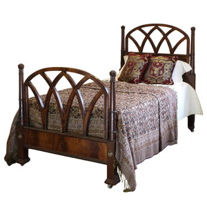 Gothic Style Single Antique Bed WS20 (including a single base)