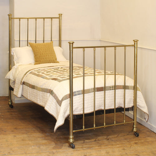 Single Brass Antique Bed MS63