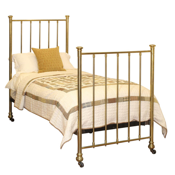 Single Brass Antique Bed MS63