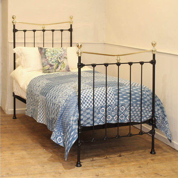 Black Antique Single Bed MS67