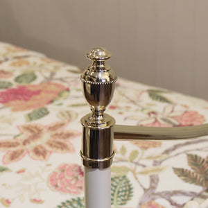 Single Antique Bed in Cream