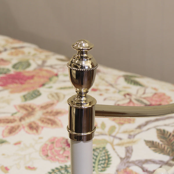 Single Antique Bed in Cream