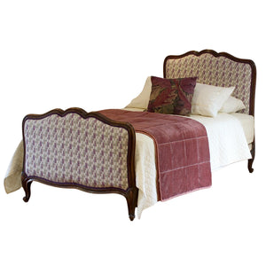 Single Upholstered Antique Bed, WS18