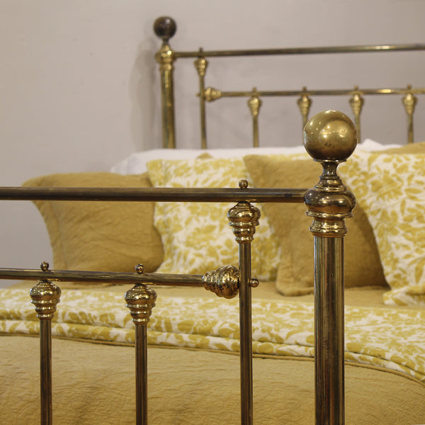 King Size All Brass Victorian Antique Bed