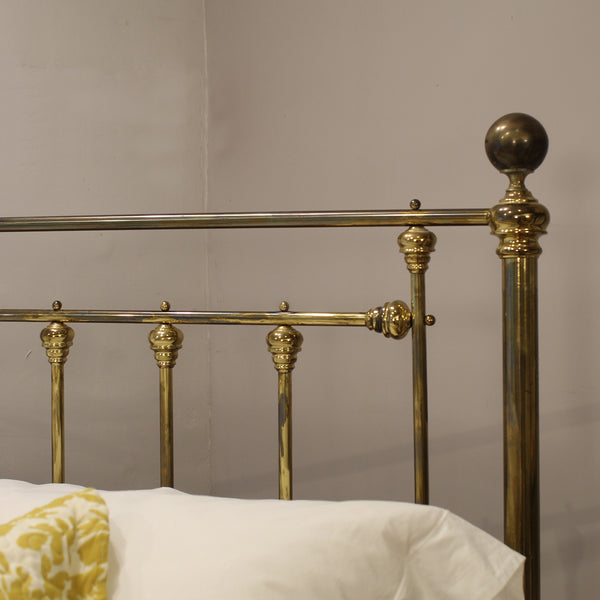 King Size All Brass Victorian Antique Bed