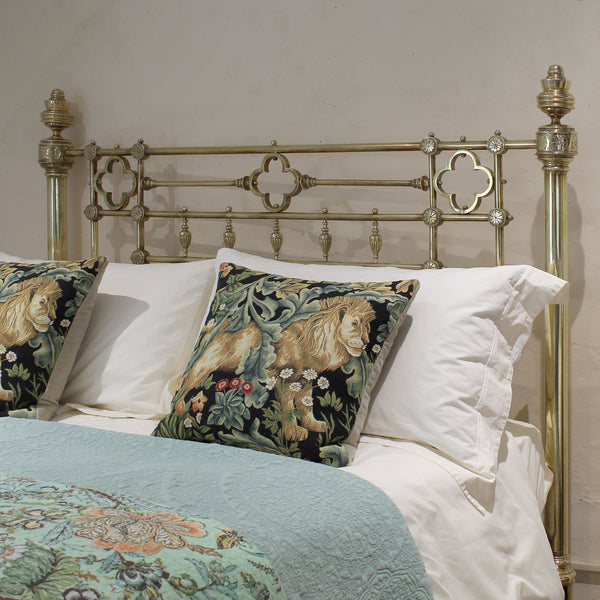 King Size Antique Brass Bed MK306