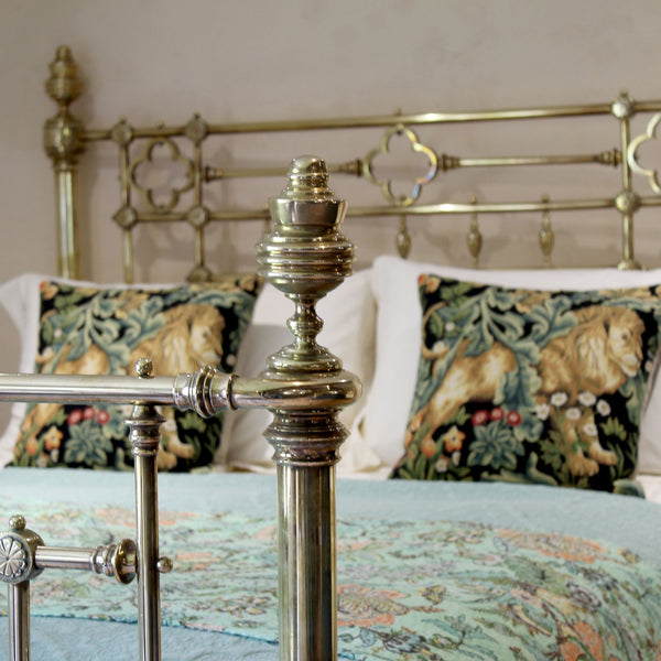 King Size Antique Brass Bed MK306