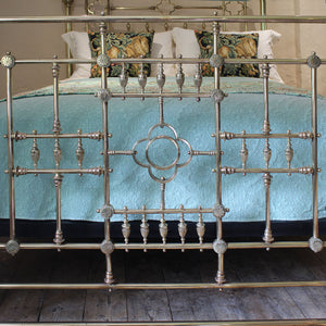 King Size Antique Brass Bed MK306