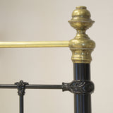 King Brass & Iron Bed with Brass Ring MK316