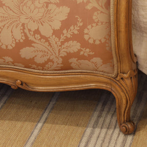 Upholstered French Antique Bed
