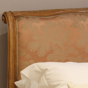 Upholstered French Antique Bed
