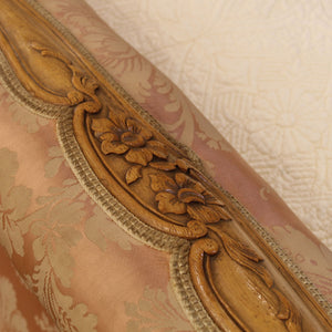 Upholstered French Antique Bed