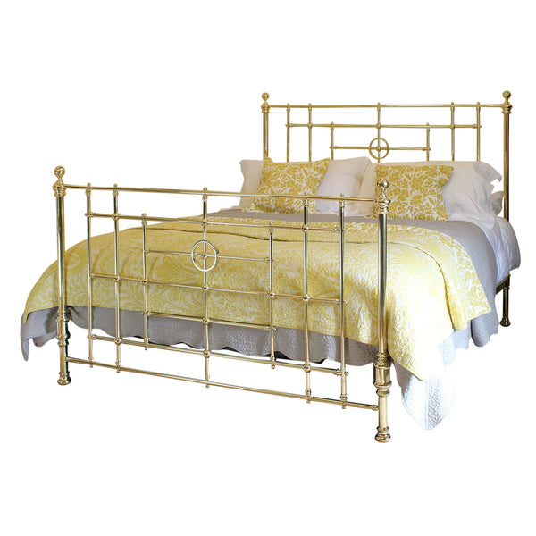Super King Antique Brass Bed MSK80
