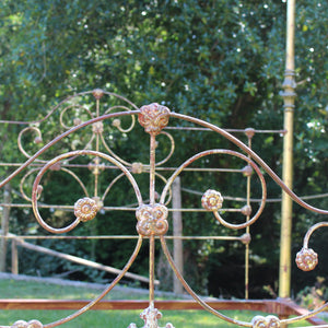 Super King Gold Four Poster Bed