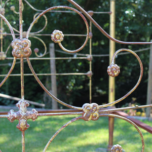 Super King Gold Four Poster Bed