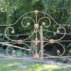 Super King Gold Four Poster Bed