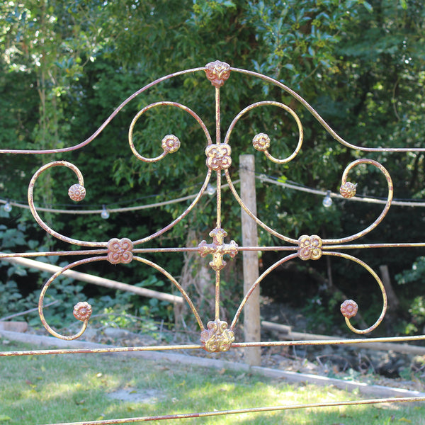 Super King Gold Four Poster Bed