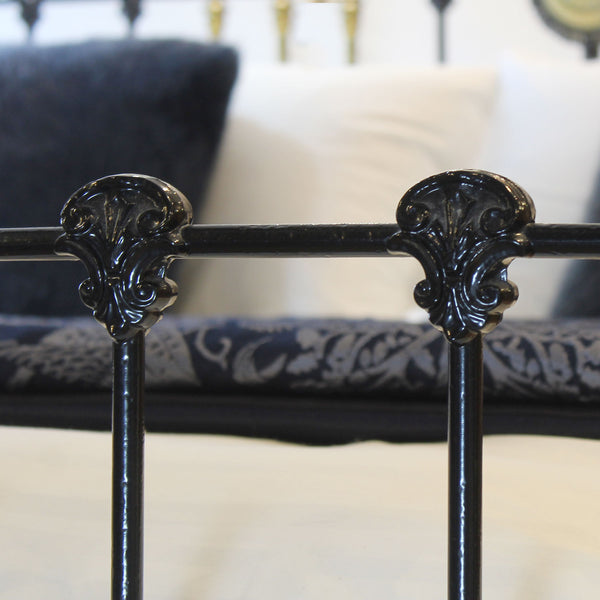 Super King Antique Bed in Black MSK81