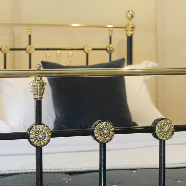 Super King Antique Bed in Black MSK79