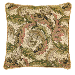Acanthus & Lily Summer Cushion