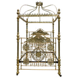 Magnificent All Brass Four Poster Bed M4P51