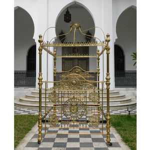 Magnificent All Brass Four Poster Bed M4P51