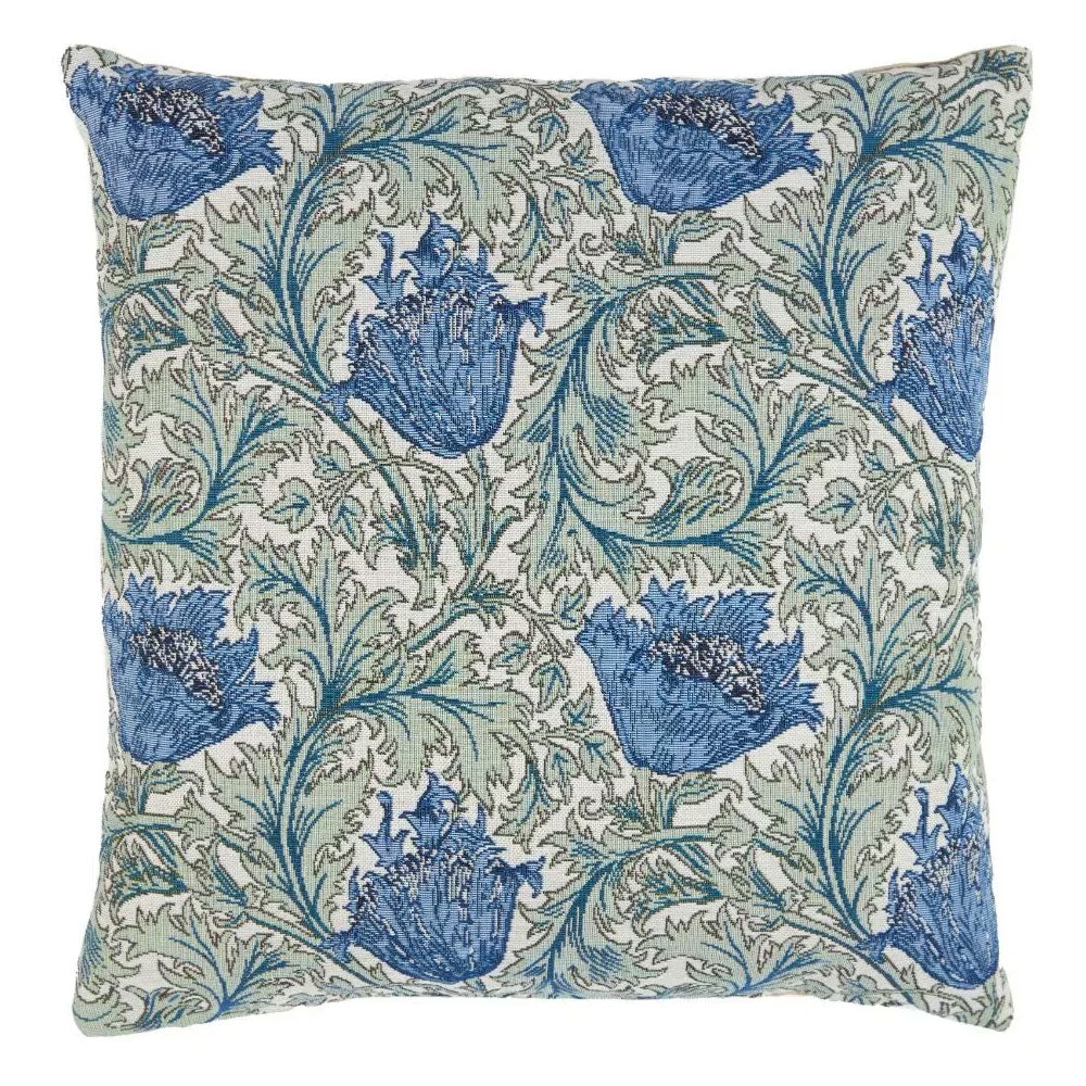 Anenome Blue & Green Cushion