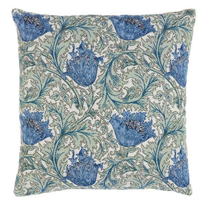 Anenome Blue & Green Cushion