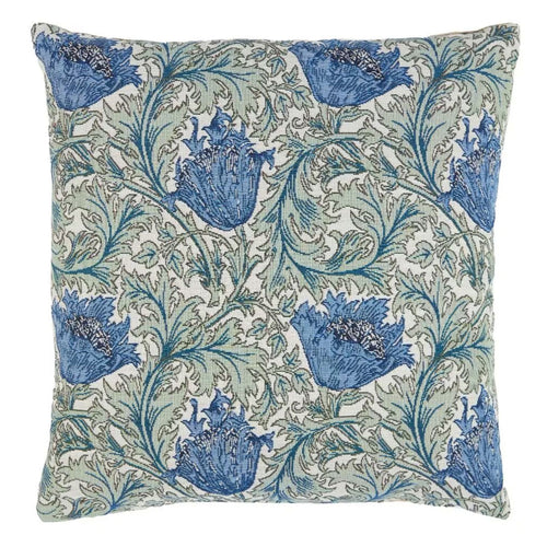Anenome Blue & Green Cushion