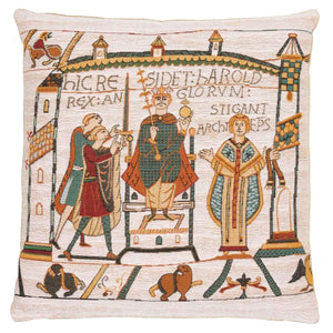 Bayeux King Harold Cushion