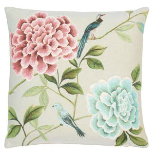 Birds & Hydrangeas Cushion