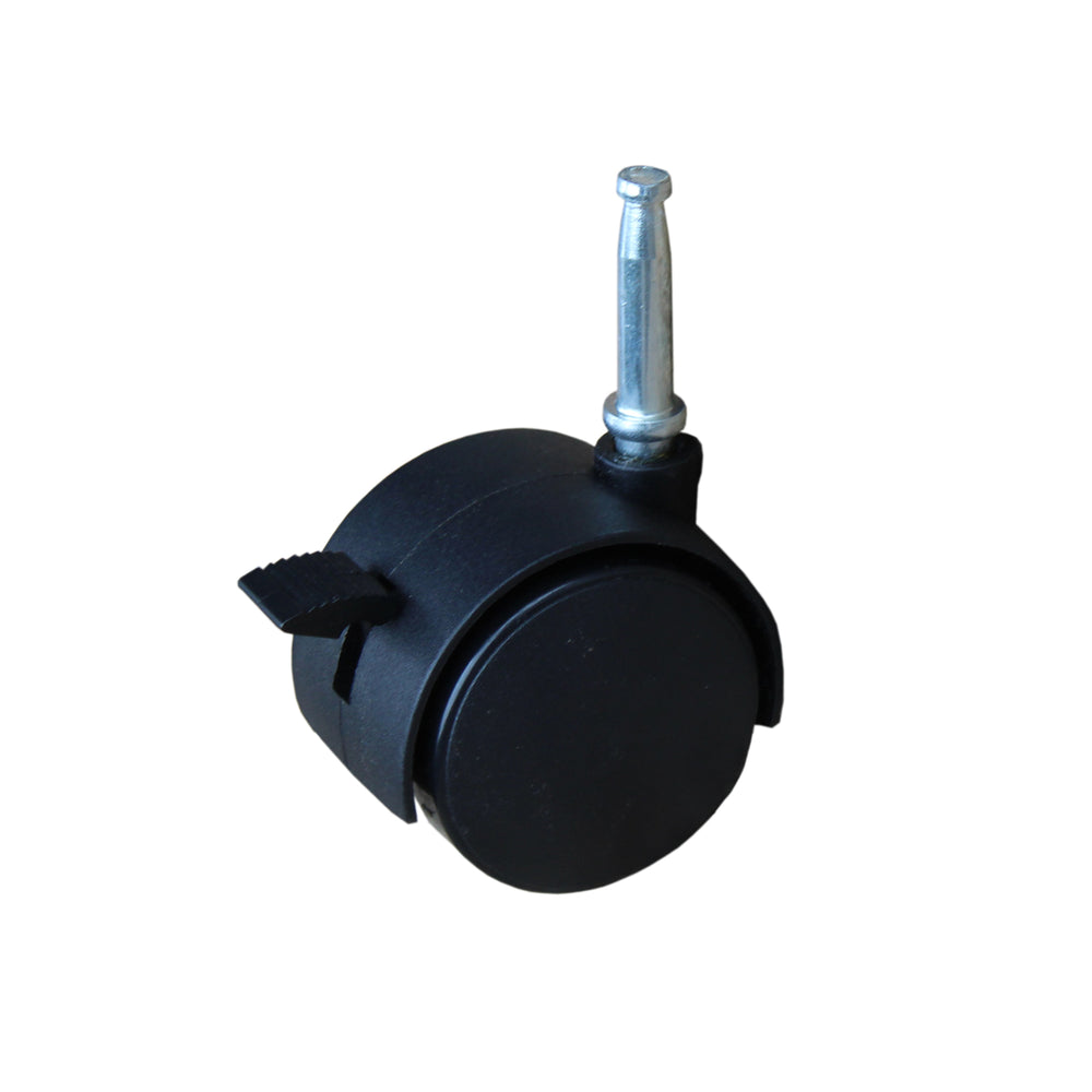 Black Lockable Castors for Divan