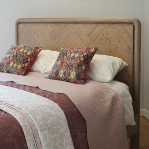 Bordeaux Herringbone Bed from Seventh Heaven