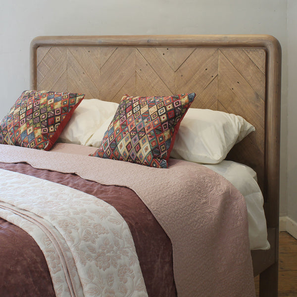 Bordeaux Herringbone Bed from Seventh Heaven